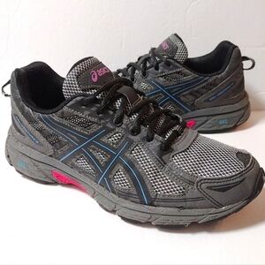 Asics Gel-Venture 6 Athletic Running Women's Lace-Up Sneakers Size 9 T7G6Q